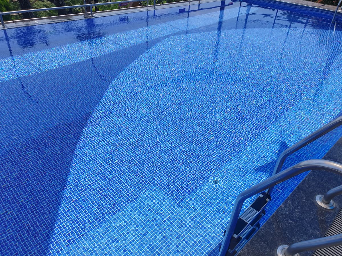 하늘빛바다펜션 초여름 낮 물이 깨끗한 수영장